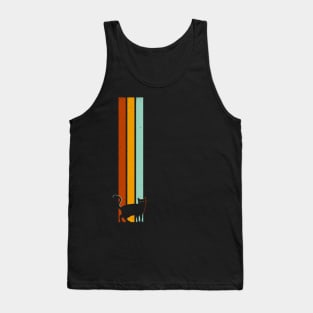 Vintage Cat Stripes Tank Top